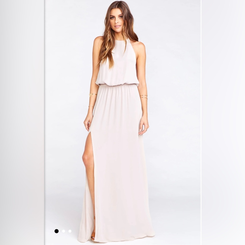 Show Me Your Mumu Heather Halter Dress